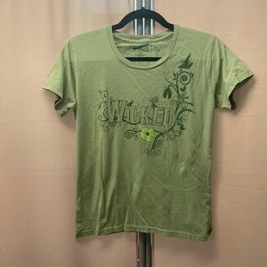 Small green Wicked t-shirt